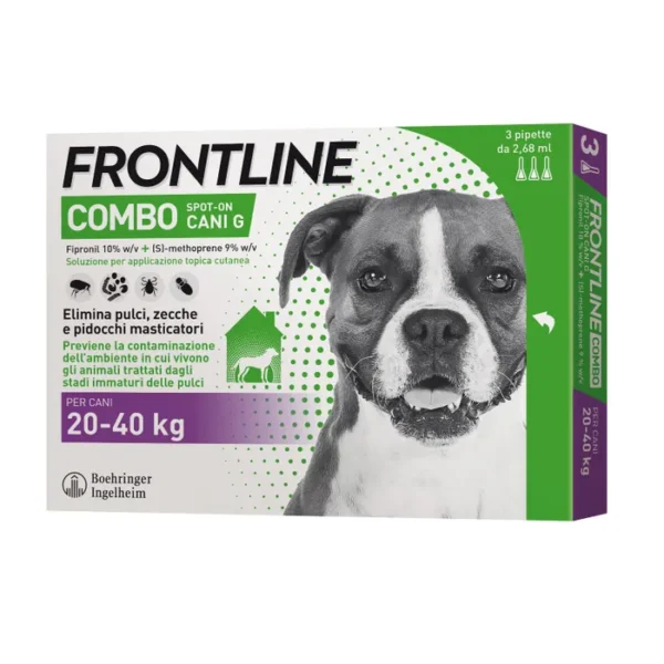 Frontline Combo Soluzione Spot-On Cani G 3x2,68ml