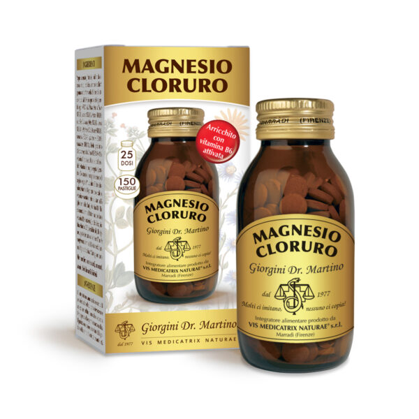 MAGNESIO CLORURO 200 g - 334 pastiglie da 600 mg