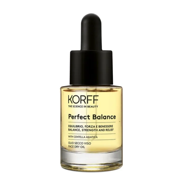 Korff Perfect Balance - Olio Secco Viso Equilibrio Forza e Benessere, 15ml