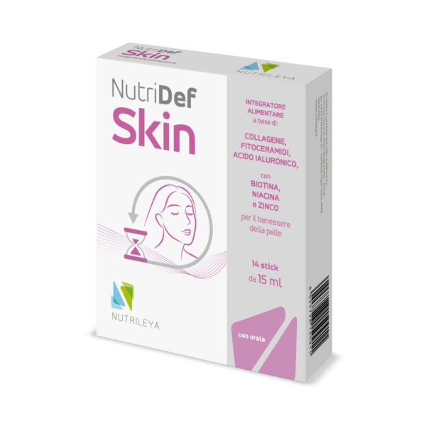 Nutrileya Nutridef Skin Integratore per la Pelle 14 stick