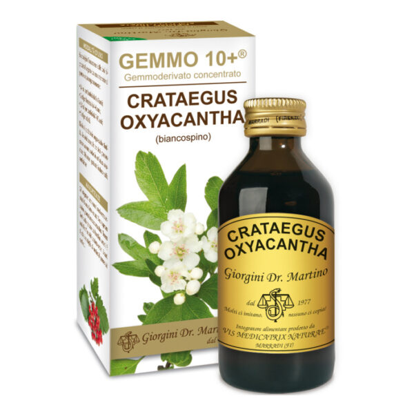 Gemmo 10+ Biancospino (Crataegus oxyacantha) gemmoderivato analcolico 200ml dr.Giorgini