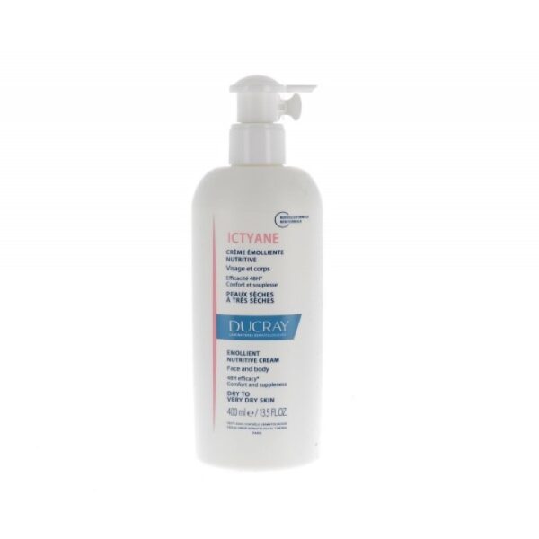 Ducray Ictyane Crema Emolliente 400ml+Crema Doccia Detergente 400ml