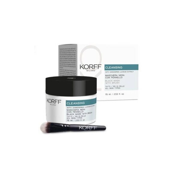 KORFF CLEANSING MASCHERA NERA CON PENNELLO 75ml